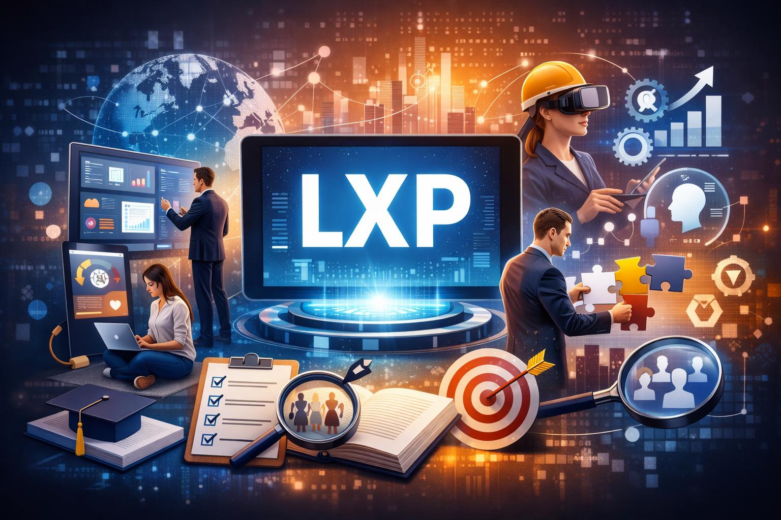 LXPで社員教育をDX推進｜学習意欲を高める機能・メリット・導入ステップを解説